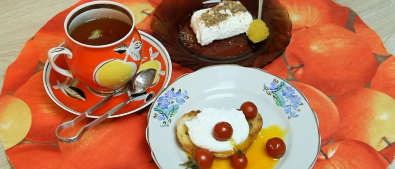 Яйцо-пашот всего через 60 секунд! Так сразу и проглотила бы все целиком!